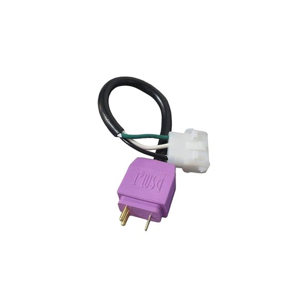 First Safety 6 in. Amp to Mini J&J 14-3 Molded Blower Adapter Cord - Light Violet SA1620543